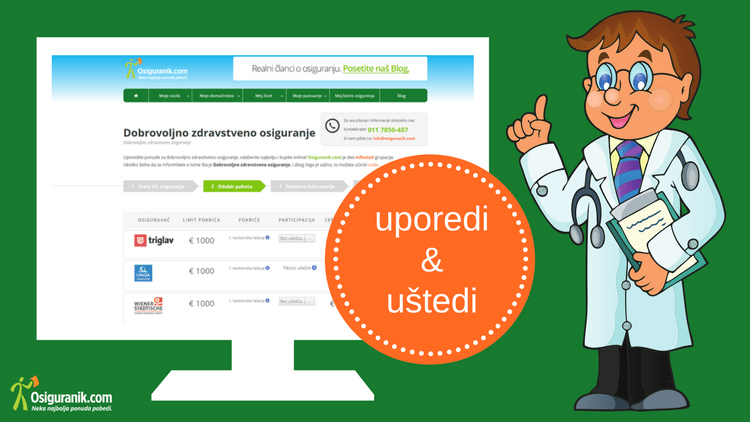 U 7 koraka do polise dobrovoljnog zdravstvenog osiguranja online